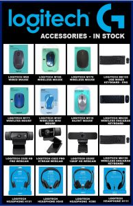 Logitech computer accessories lowest price in Pakistan - Logitech accessories in stock