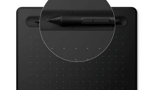 Wacom Intuos S CTL4100K-N Pen Tablet, Mobile Graphic Tablet for Painting, Sketching and Photo Retouching