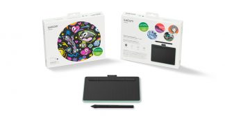 Wacom Intuos CTL4100WLE-N Pen Tablet, Mobile Graphic Tablet for Painting, Sketching and Photo Retouching
